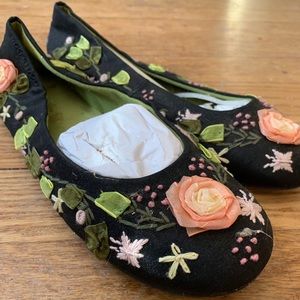 Rocket Dog Sigrid Floral Thai Silk Ballet Flats